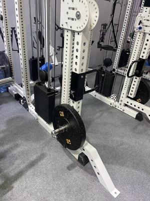 Multifunktionales Power Rack Zuhause Fitnessstudio Krafttraining mit Gewichtsstapel 3*80KG