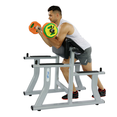 1170*800*1080 mm Arm-Curl-Bench für Bizeps-Curl-Pin-Last-Selektionsmaschinen im Fitnessstudio