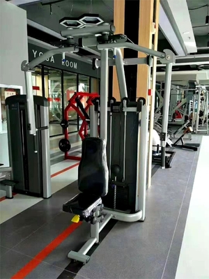 Gewerbliche Fitnessstudio Schmetterling Maschine Brust Fliege Hinter Delt Pin geladenen Brustfliege