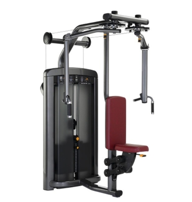 Gewerbliche Fitness-Gymnastik-Pin-belastete Brustfliege-Maschine für Hinter-Delt und Brustfliege