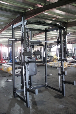 Power Squat Rack Smith Maschine für Schulter Brust Bein Press All-in-One Fitnessstudio-Ausrüstung