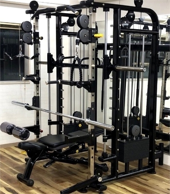 Großes Heim Fitness Gym Ausrüstung Multifunktionelle Smith-Maschine für Vollkörper-Training