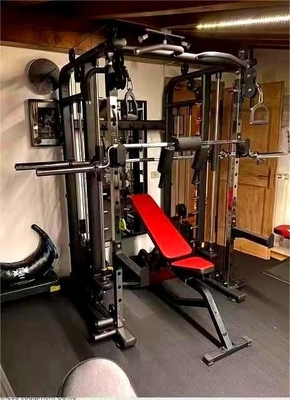 Großes Heim Fitness Gym Ausrüstung Multifunktionelle Smith-Maschine für Vollkörper-Training