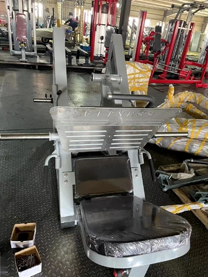 Gewerbliche Fitness-Sportstudio-Ausrüstung Verstellbare Platte 45 Grad Beinpressmaschine