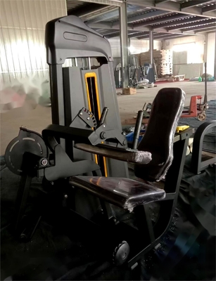 Universal Medium Loader Stahl sitzende Bein Curl Maschine für Fitnessstudio Training Pin Belastung Auswahl