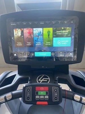 Unisex Klappbare elektrische Laufbahn für Cardio-Training und Bodybuilding im kommerziellen Fitnessstudio