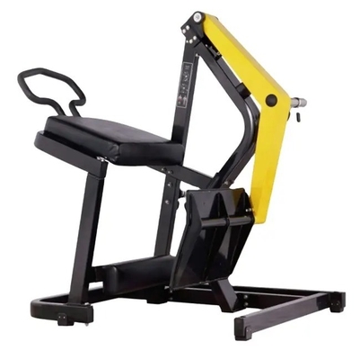 Stahlplatten-geladenes Rudergerät für Krafttraining und Rückenmuskeltraining im Fitnessstudio