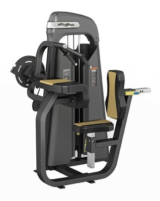 Fitness Bodybuilding Übung Stahl sitzende Trizeps-Flachmaschine mit Trainings-Pin-Last
