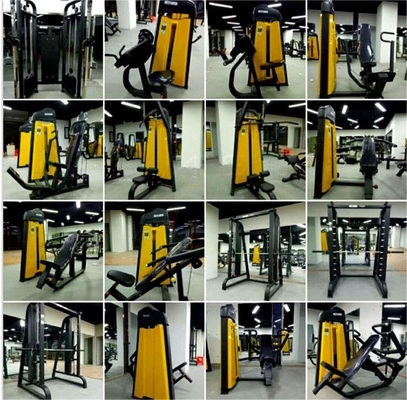 Fitness Bodybuilding Übung Stahl sitzende Trizeps-Flachmaschine mit Trainings-Pin-Last