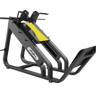 Mittlere Ladegerät aus Stahl 45 Grad Hack Slide Leg Press Fitnessstudio-Training-Maschine für das Heim Fitnessstudio