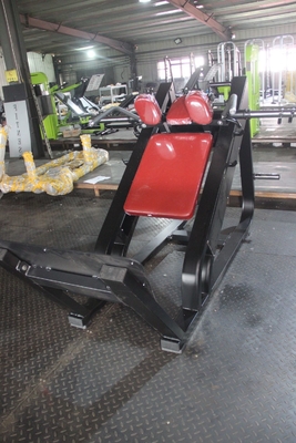 Mittlere Ladegerät aus Stahl 45 Grad Hack Slide Leg Press Fitnessstudio-Training-Maschine für das Heim Fitnessstudio
