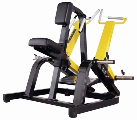 1.6T Kapazität Stahlplatten beladenes Rudergerät für mittlere Beladerer im Fitnesstraining