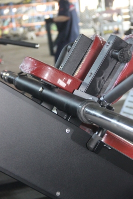 Mittlere Ladegerät aus Stahl 45 Grad Hack Slide Leg Press Fitnessstudio-Training-Maschine für das Heim Fitnessstudio