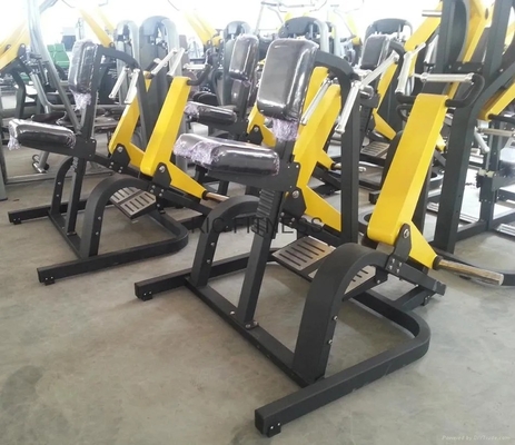 1.6T Kapazität Stahlplatten beladenes Rudergerät für mittlere Beladerer im Fitnesstraining