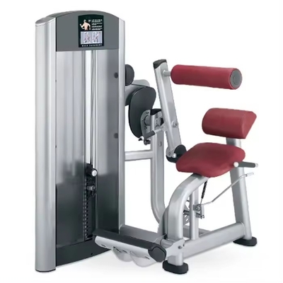 Fitness-Übungen Körperverstellbare Rückenverlängerungsmaschine Pin-belasteter Bauchtrainer