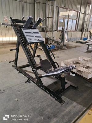 Verstellbarer Dual-Funktion Leg Press Plate geladen Hack Squat-Maschine für kommerzielle Fitnessstudio