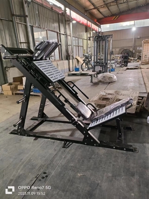 Verstellbarer Dual-Funktion Leg Press Plate geladen Hack Squat-Maschine für kommerzielle Fitnessstudio