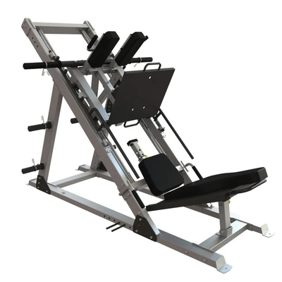 Verstellbarer Dual-Funktion Leg Press Plate geladen Hack Squat-Maschine für kommerzielle Fitnessstudio
