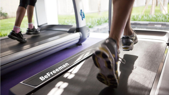 LED-Bildschirm und tragbare Herzfrequenzprüfung Elektrische Laufband für Fitnessstudio-Kardiotraining