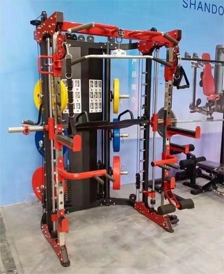Total Body Cage Training Power Squat Rack Smith Maschine Mehrfunktions-Haus Fitness-Ausrüstung