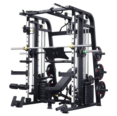 Zuhause Multifunktions-Gewichtheben-Trainingsstation mit Unisex-Smith-Maschine