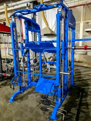 Große Ladegerät Multifunktionelle Stahl-Smith-Maschine für Rücken-Brust-Schulter-Arm-Training