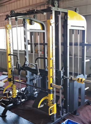 Große Ladegerät Multifunktionelle Stahl-Smith-Maschine für Rücken-Brust-Schulter-Arm-Training