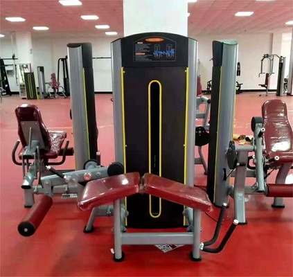140 kg Stahl-Pin-belastete, verstellbare Sitzbeinverlängerung und Neigenbeinkurbelung Dual-Funktion Gym-Ausrüstung Mittellader