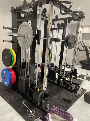 Home Gym Krafttraining mit All-in-One-Funktionstrainer und 3*80Kg Gewichtsstapel