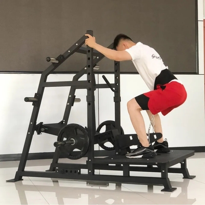 Gewerbliche Fitnessstudio-Ausrüstung Platte geladener Gürtel Kniebefestigung für Multi-Funktion Stärke
