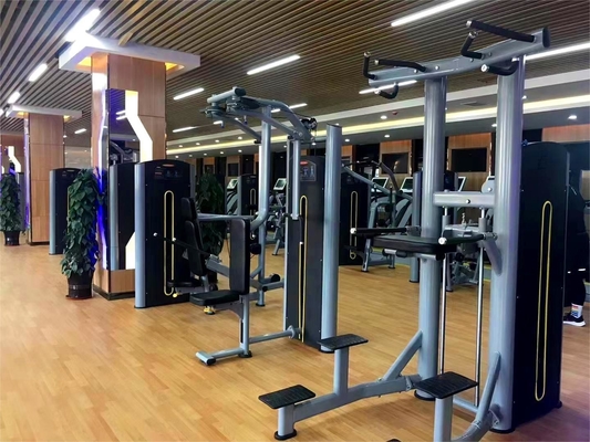 Pull-up-Bar und Dipping-Maschine für Trizeps Deltoiden Training mit Fitness Sport Funktion