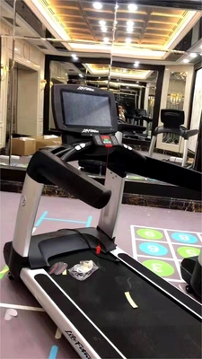 Fitnesscenter/GYM ABS Kunststoff Holz Handheld Herzfrequenz Test Laufband 42-44cm Breite