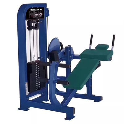 Fitnessstudio-Ausrüstung Abdominal Crunch-Maschine mit Pin-Last-Auswahl und Stahlrahmen-Design