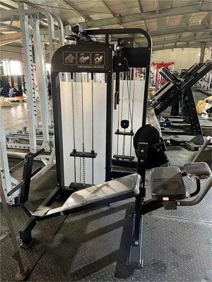 Fitnessstudio-Ausrüstung Abdominal Crunch-Maschine mit Pin-Last-Auswahl und Stahlrahmen-Design