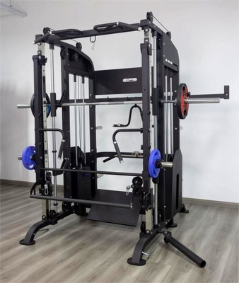 Zuhause Bewegung Körper Fit Kommerzielle verstellbare Pulley Bein Press Multi Gym Smith Maschine