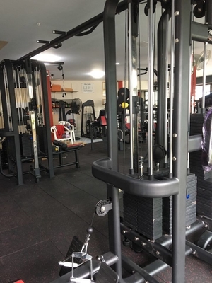 8 Stationen Multi Gym Ausrüstung Kabel Stromträger für Stahlrohr Q235 Krafttraining