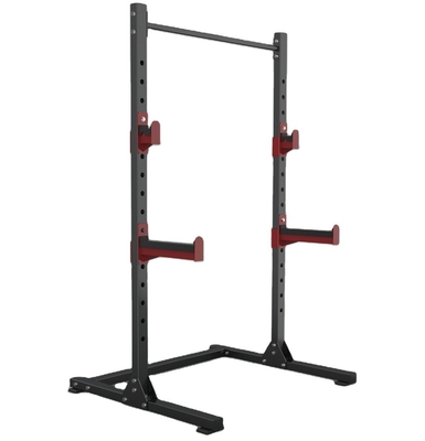 Klappbare Heimgymnastik-Trainingsausrüstung Gewichtsbank Barbell Bar Half Squat Rack für zu Hause