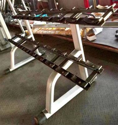 3er Stufe Gewerbliche Schlauchhalter Stahl Körperbau Lagerung für Fitness-Ausrüstung