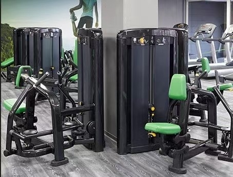 Home Rower Fitness Fitness-Übungsgeräte mit zwei Schichten elektrostatischer Pulverbeschichtung