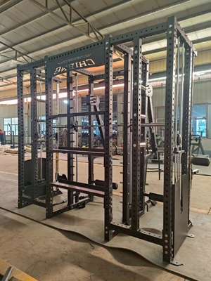 Stahl Q235 Gymnastikmaschine Bein Rücken Übung mit Universal Smith Maschine und Power Rack