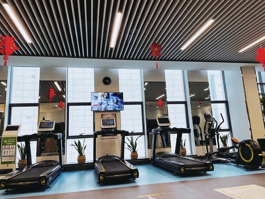 Personalisiertes Logo verfügbar Touchscreen Laufband für kommerzielles Cardio Training Laufen