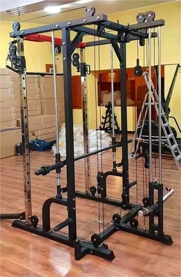 Gewichtsbank Rudelbein Press Multi-Funktion Smith Maschine für Luxus Fitness Center