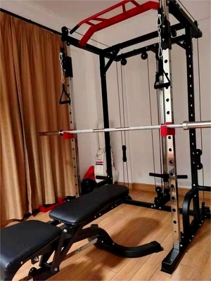 Gewichtsbank Rudelbein Press Multi-Funktion Smith Maschine für Luxus Fitness Center