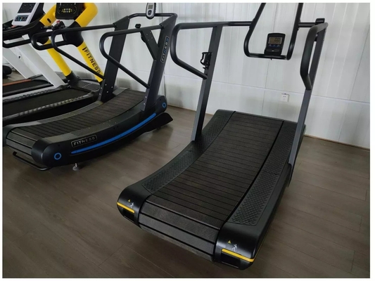 Personalisiertes Logo verfügbard Home Gym Laufband Nichtmotorisierter Luftläufer Handbuch gekrümmt