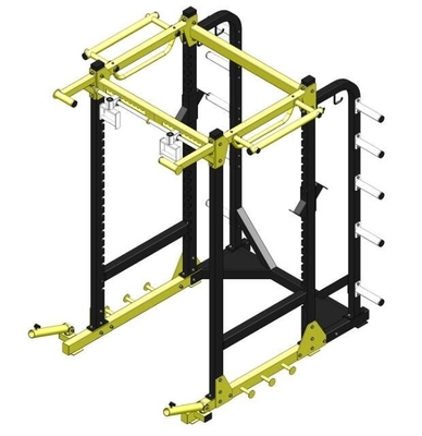 All-in-One-Gewichtsplatten-Hacks für Quat Bench Press und Power Rack-Befestigung müssen