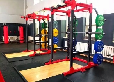 Zuhause/Kommerzielle Multifunktions-Sportstudio-Stelle für Squat-Stelle und Vollkörper-Krafttraining