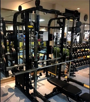 Unisex Sport Training Multifunktionsstation für Brustbein Lockerung Press Kniebeugen Power Rack