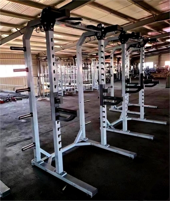 Verbessern Sie Ihr Fitnessstudio mit einem Multifunktions-Station-Gewichtheben-Squat-Rack und mehr