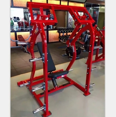 Stahl Q235 Gewerbliche Fitnessstudio-Ausrüstung Platte zurückgeladene Verlängerung Seitenschulterpresse