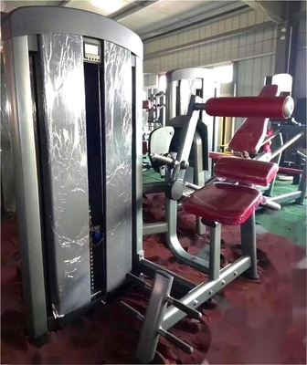 Gewerbliche Fitnessstudio-Ausrüstung Pin-ladener Bauchtrainer mit verstellbarer Rückenverlängerung